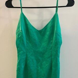 Princess Polly Emerald Spaghetti Strap Mini Dress